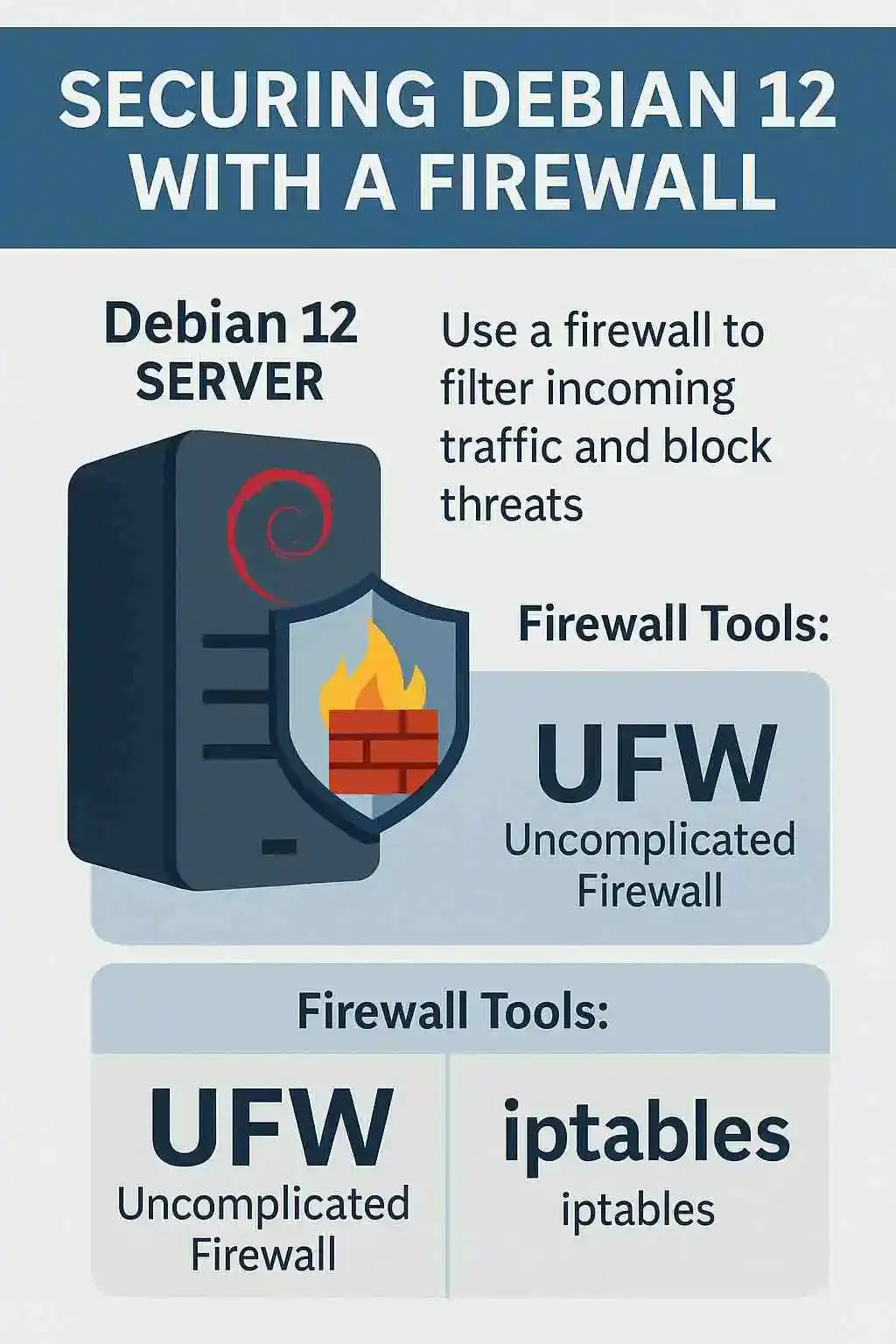 How to Install and Configure a Firewall on Debian 12: Secure Your Server the Smart Way